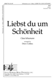 Liebst du um Schonheit Sheet Music by Clara Wieck-Schumann