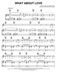 What About Love? Sheet Music by Brian Allen