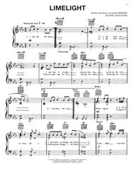 Limelight Sheet Music by Alan Parsons