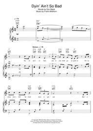 Dyin' Ain't So Bad (from the Musical "Bonnie and Clyde") Sheet Music by Laura Osnes