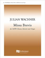Missa Brevis Sheet Music by Julian Wachner
