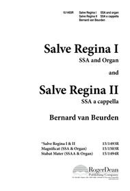 Salve Regina I and Salve Regina II Sheet Music by Bernard Van Beurden