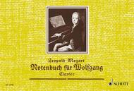 Note Book for Wolfgang Sheet Music by Leopold Mozart