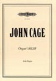 Organ2/ASLSP Sheet Music by John Cage