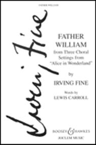 Father William Sheet Music by Irving Fine