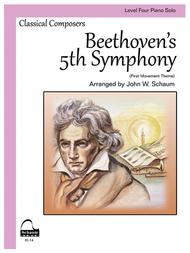 Beethoven's 5th Symphony Sheet Music by Ludwig van Beethoven