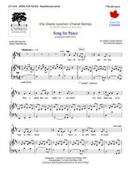 Song for Peace (TTB) Sheet Music by Allister MacGillivray