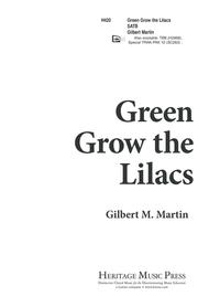 Green Grow the Lilacs Sheet Music by Gilbert M. Martin