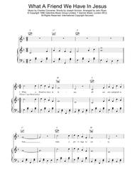 What A Friend We Have In Jesus Sheet Music by Joseph M. Scriven