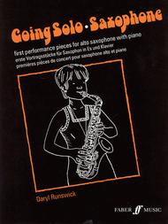 Going Solo -- Alto Saxophone Sheet Music by Daryl Runswick