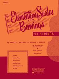 Elementary Scales and Bowings - Cello Sheet Music by Harvey S. Whistler