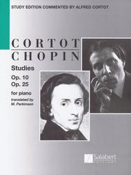 Frederic Chopin - Studies Op. 10 and Op. 25 Sheet Music by Alfred Cortot