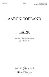 Lark Sheet Music by Aaron Copland
