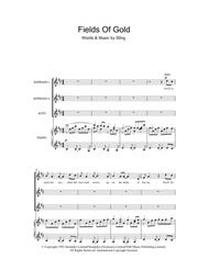 Fields Of Gold Sheet Music by Sting