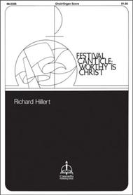 Festival Canticle Sheet Music by Richard Hillert