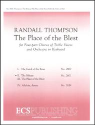 The Place of the Blest: 2. The Pelican & 3. The Place of the Blest Sheet Music by Randall Thompson