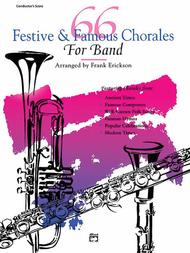66 Festive & Famous Chorales for Band Sheet Music by Frank Erickson