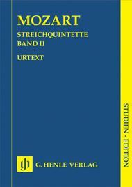 String Quintets - Volume II Sheet Music by Wolfgang Amadeus Mozart