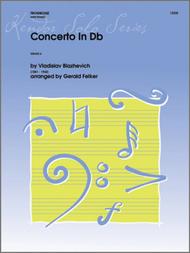 Concerto No. 2 In Db Sheet Music by Blazhevich
