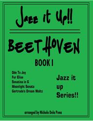 Jazz it up Beethoven Book Sheet Music by Ludwig van Beethoven