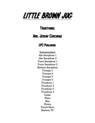 Little Brown Jug for Jazz Band Sheet Music by Traditional