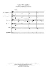 Glad You Came - Brass Quintet Sheet Music by The Wanted
