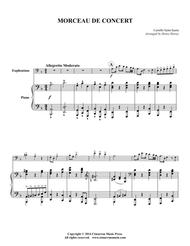 Morceau de Concert Sheet Music by Camille Saint-Saens