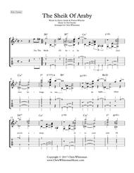 The Sheik Of Araby - Jazz Guitar Chord Melody Sheet Music by Harry B. Smith