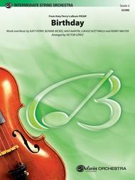 Birthday Sheet Music by Katy Perry