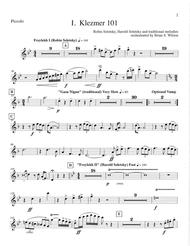 Klezmer 101 from Klezmer Concerto for Clarinet and Wind Orchestra  (complete set of parts) Sheet Music by Brian S. Wilson