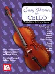 Easy Classics for Cello Sheet Music by Peter Spitzer