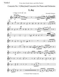 Concerto No. 3 (Maryland Concerto) - Orchestra Parts Sheet Music by Alexander Peskanov