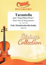 Tarantella Sheet Music by Jan Valta