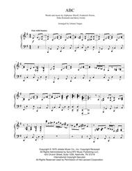 ABC Jackson 5 Sheet Music by Alphonso Mizell