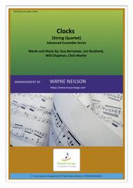 Clocks for String Quartet Sheet Music by Coldplay
