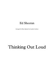 Thinking Out Loud Brass Quintet Sheet Music by Ed Sheeran