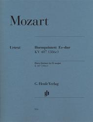 Horn Quintet in E-flat Major K. 407 (386c) Sheet Music by Wolfgang Amadeus Mozart