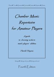 Chamber Music Repertoire for Amateur Players Sheet Music by Harold Haynes
