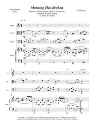 Cat Stevens: Morning Has Broken for Piano Quartet Sheet Music by Cat Stevens