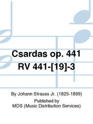 Csardas op. 441 RV 441-[19]-3 Sheet Music by Johann Strauss Jr.