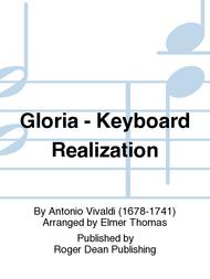 Gloria - Keyboard Realization Sheet Music by Antonio Vivaldi