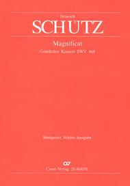 Uppsala-Magnificat Sheet Music by Heinrich Schutz