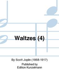Waltzes (4) Sheet Music by Scott Joplin