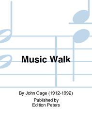 Music Walk Sheet Music by John Cage