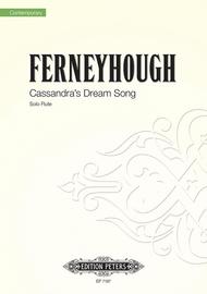 Cassandra's Dream Song Sheet Music by Brian Ferneyhough