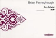 Bone Alphabet Sheet Music by Brian Ferneyhough