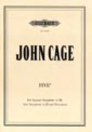 Five4 Sheet Music by John Cage
