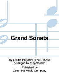 Grand Sonata Sheet Music by Nicolo Paganini