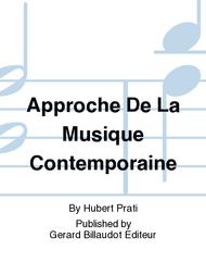 Approche De La Musique Contemporaine Sheet Music by Hubert Prati