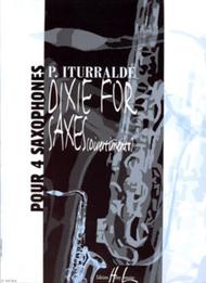 Dixie for saxes (Divertimento) Sheet Music by Pedro Iturralde